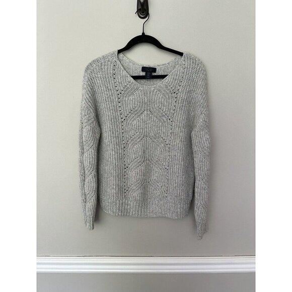 Rachel Roy Crew Neck Sweater Gray Size XS - Picture 1 of 5